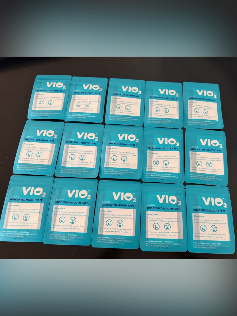 NEW VIO2 Unscented Mouth Tape -60 total
